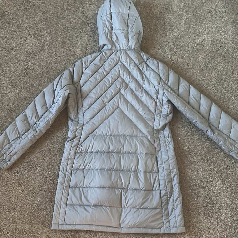 London Fog Long Winter Puffer Down Coat